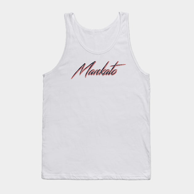 Mankato City Tank Top by PowelCastStudio